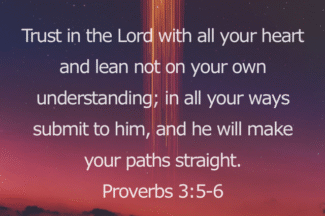 Thumbnail for the post titled: Lean Not on Our Own Understanding